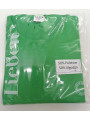 Camiseta cuello  semi cisne unisex verde benetton